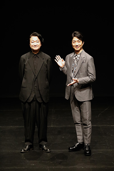 野村萬斎さん、白井 晃さん登壇「世田谷パブリックシアター芸術監督交代」会見が行われました。